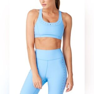 Never Worn Gigi C Blue Sports Bra